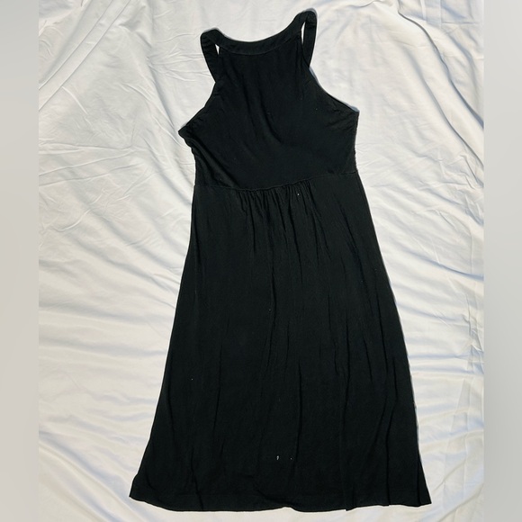 Calvin Klein Sleeveless Black Halter Dress - Picture 2 of 4